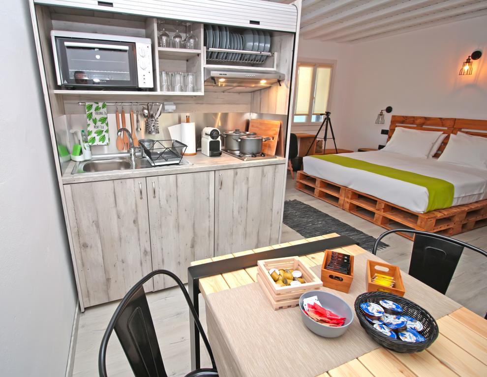 Appartamento Camara Studio Mykonos Ornos  Esterno foto