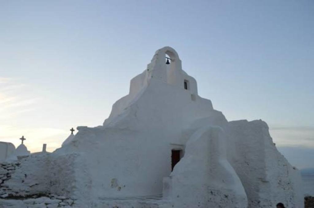 Appartamento Camara Studio Mykonos Ornos  Esterno foto